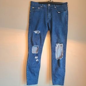 Pacsun Skinny Ripped Jeans